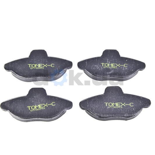 1033 Tomex Тормозные колодки для Fiat Cinquecento