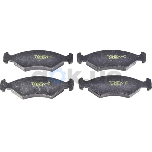 1028 Tomex Тормозные колодки