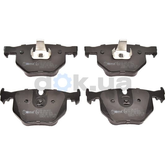 025 234 4717 Meyle Гальмівні колодки для BMW 7 Series