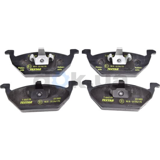 2313001 Textar Тормозные колодки