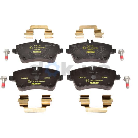 2314401 Textar Тормозные колодки