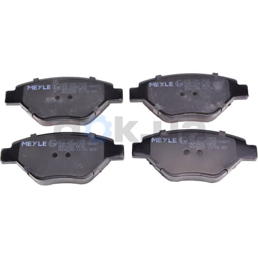 025 239 3418 Meyle Тормозные колодки для Renault Megane