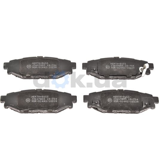 J3617003 Herth+Buss Тормозные колодки