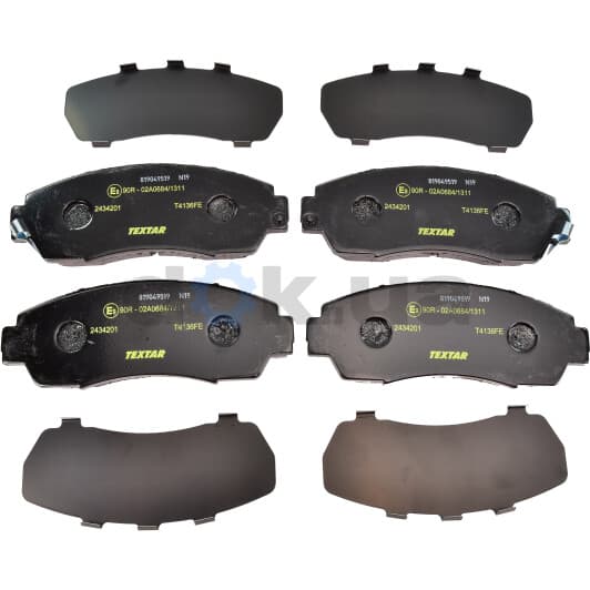 2434201 Textar Тормозные колодки