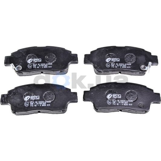 0712.02 Remsa Гальмівні колодки для Toyota Yaris