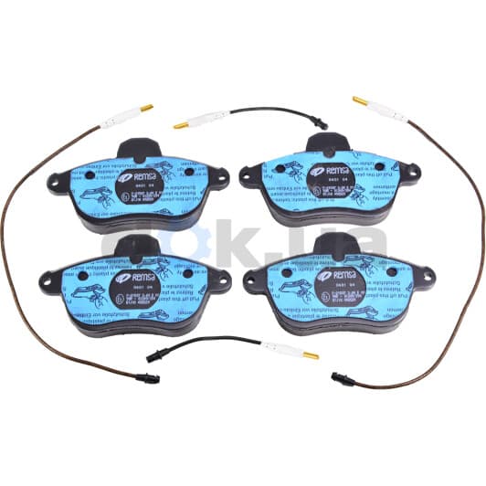 0401.04 Remsa Гальмівні колодки для Peugeot 605