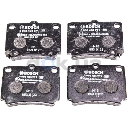 0 986 424 711 Bosch Тормозные колодки