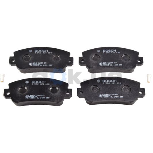0 986 424 098 Bosch Гальмівні колодки