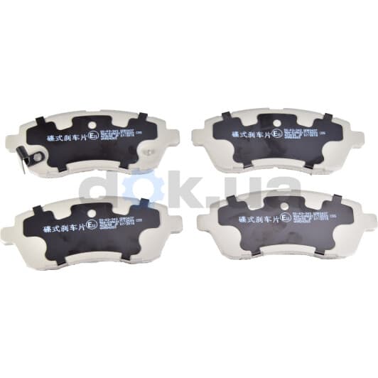 50-03-343 Ashika Тормозные колодки