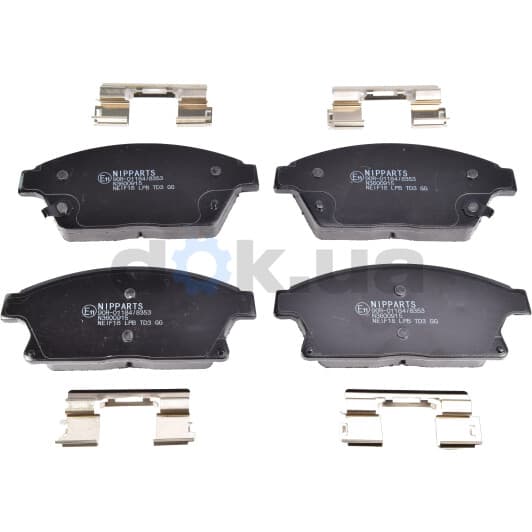 N3600915 Nipparts Тормозные колодки