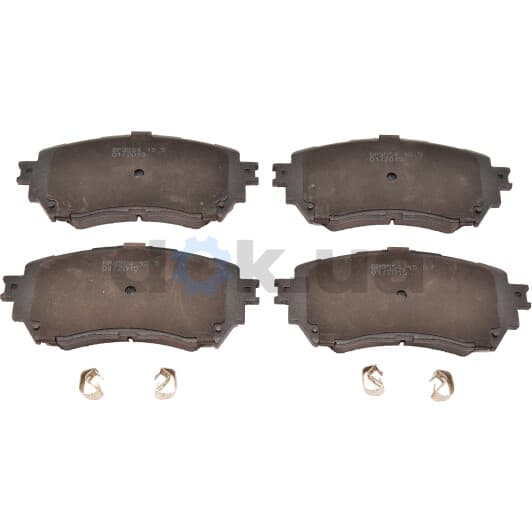 BP3554 Bremsi Тормозные колодки для Mazda 6