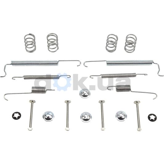 LY1047 Delphi Монтажний комплект барабанних гальмівних колодок