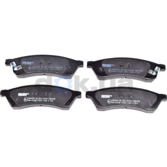 FDB4305 Ferodo Тормозные колодки для Chevrolet Epica