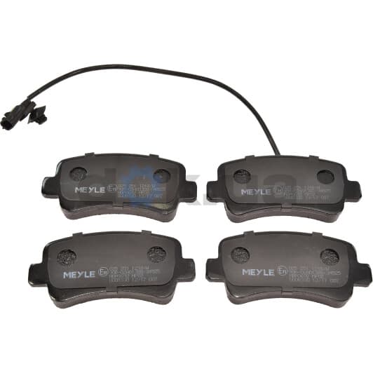 025 251 1218/W Meyle Тормозные колодки