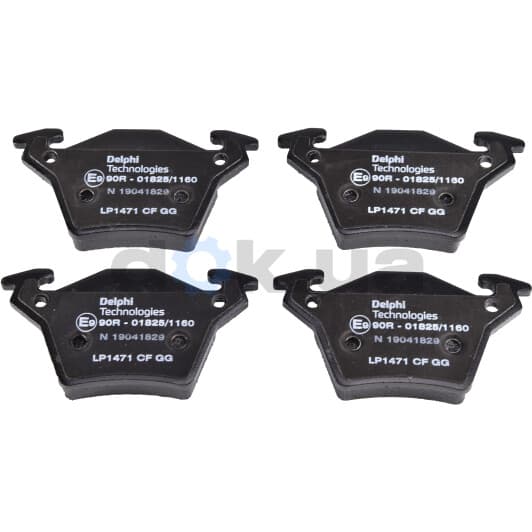 LP1471 Delphi Тормозные колодки