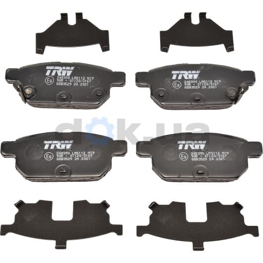 GDB3529 TRW Тормозные колодки