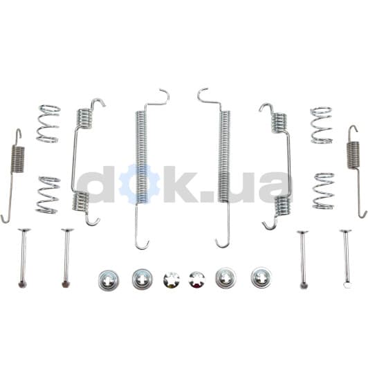 D3891A Autofren Seinsa Монтажный комплект барабанных тормозных колодок