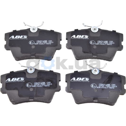 C2W011ABE ABE Гальмівні колодки