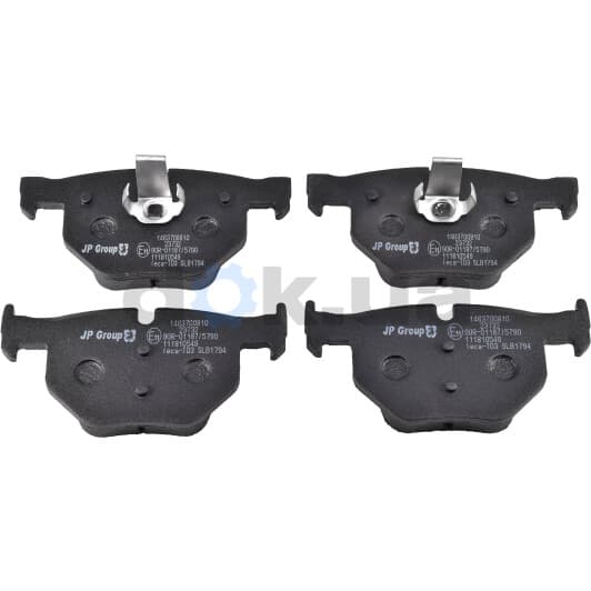 1463700810 JP Group Тормозные колодки