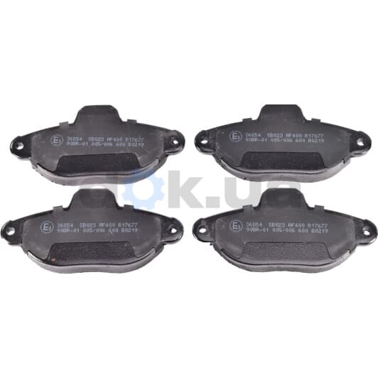 36854 A.B.S. Гальмівні колодки