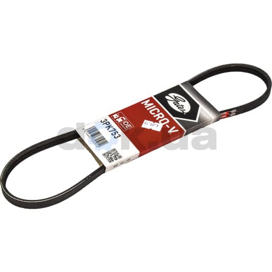 3PK753 Gates Поликлиновой ремень