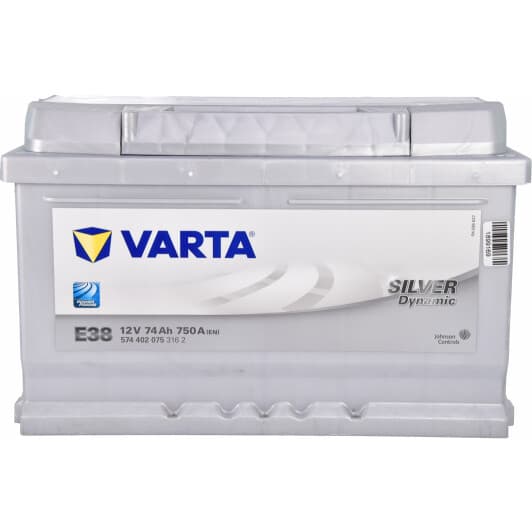 Аккумулятор Varta 6 CT-74-R Silver Dynamic 574402075