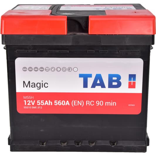 Аккумулятор TAB 6 CT-55-R Magic 189058