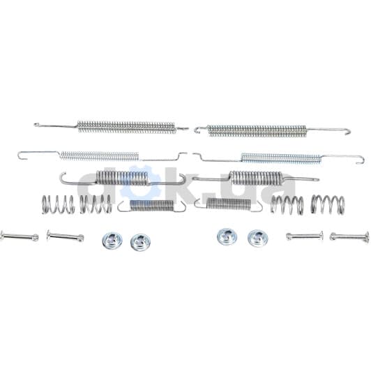 105-0681 Metzger Монтажный комплект барабанных тормозных колодок