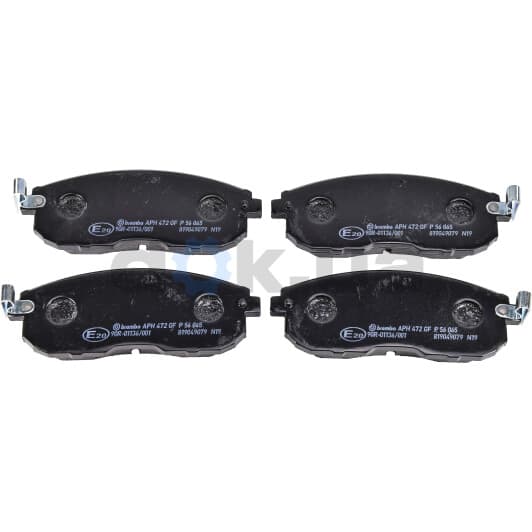 P 56 065 Brembo Гальмівні колодки