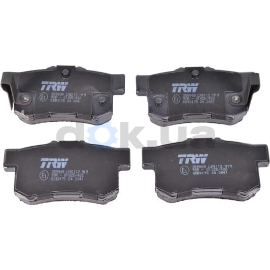 GDB3175 TRW Гальмівні колодки