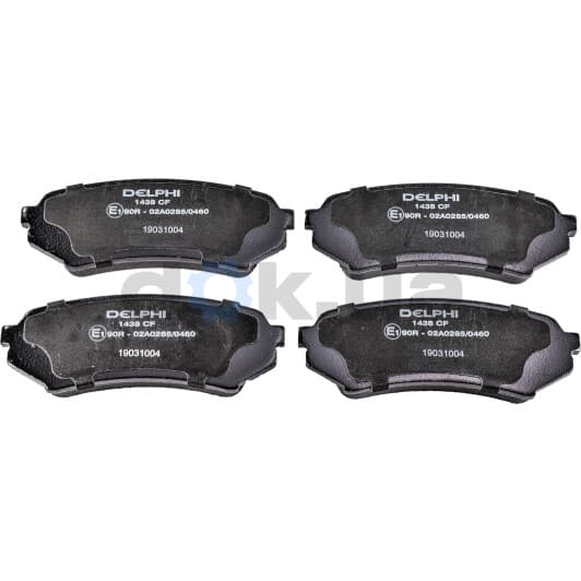 LP1438 Delphi Тормозные колодки