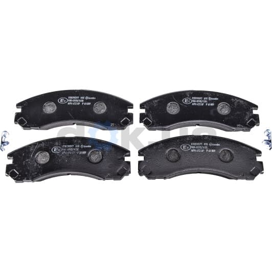 P 61 089 Brembo Тормозные колодки