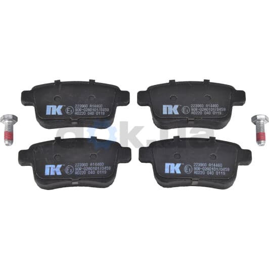 223960 NK Гальмівні колодки