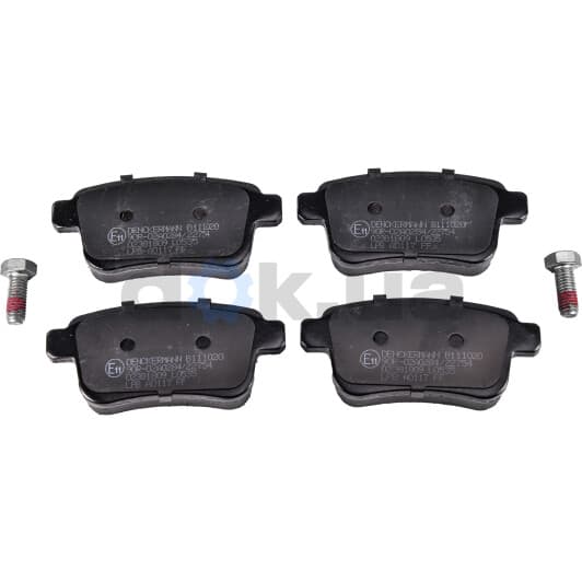 B111020 Denckermann Гальмівні колодки