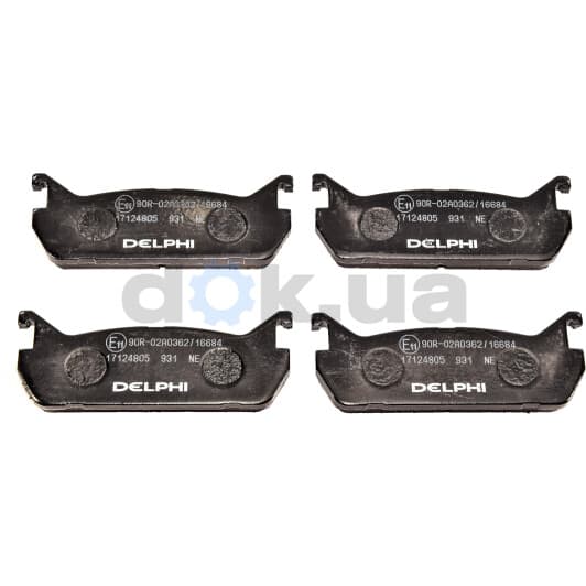 LP931 Delphi Гальмівні колодки