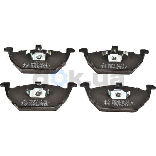 1210 Tomex Тормозные колодки