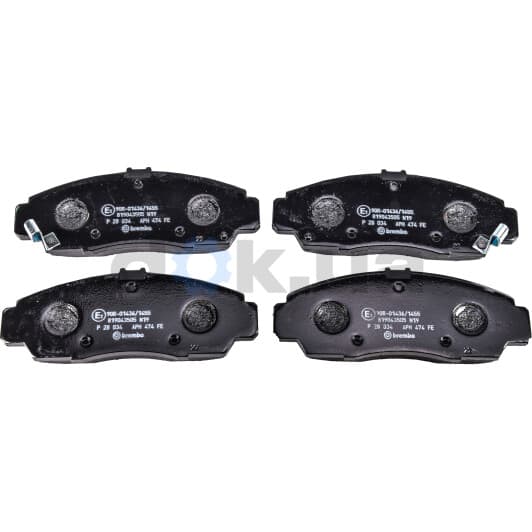 P 28 034 Brembo Гальмівні колодки
