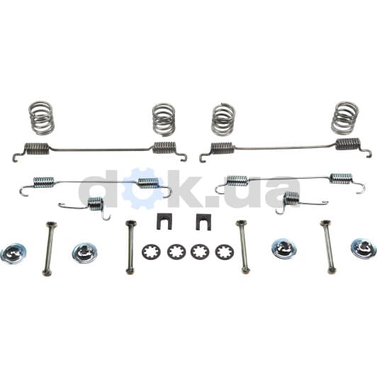 1 987 475 253 Bosch Монтажний комплект барабанних гальмівних колодок