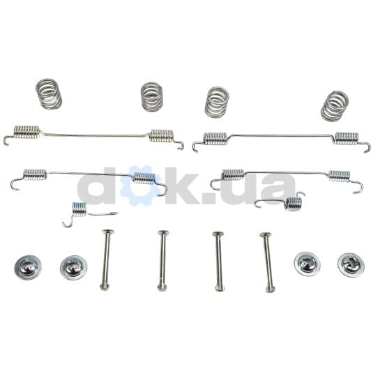 1 987 475 255 Bosch Монтажный комплект барабанных тормозных колодок