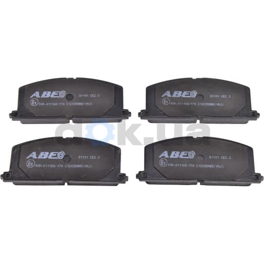 C12035ABE ABE Гальмівні колодки