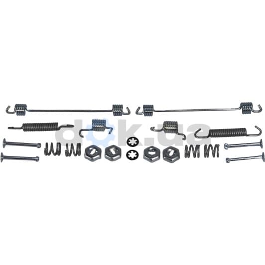 SFK138 TRW Монтажный комплект барабанных тормозных колодок