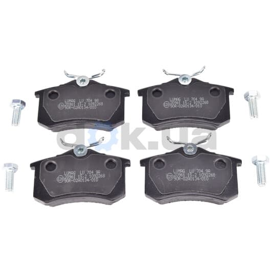 20961 00 704 00 Breck Тормозные колодки