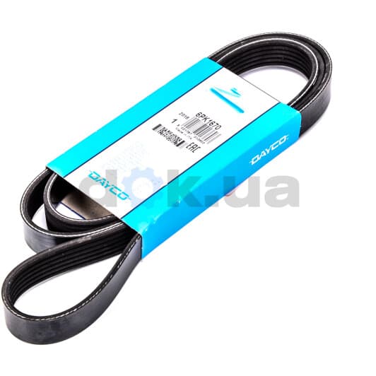 6PK1670 Dayco Поликлиновой ремень