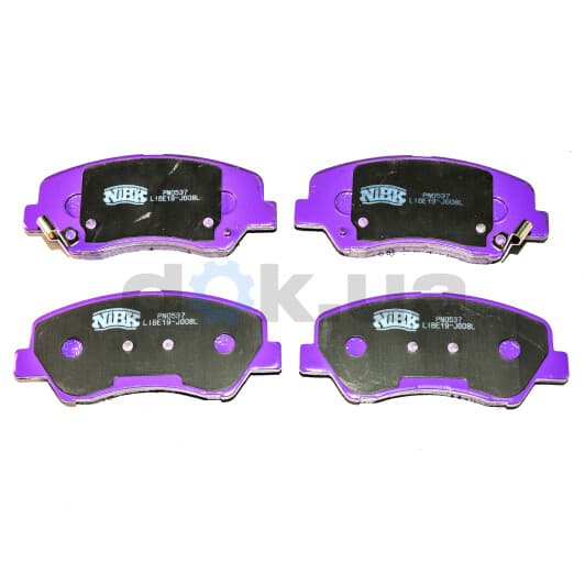 PN0537 NiBK Тормозные колодки