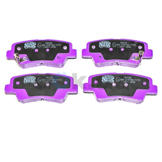 PN0538 NiBK Тормозные колодки