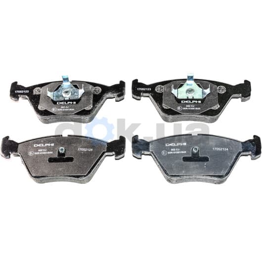 LP602 Delphi Тормозные колодки