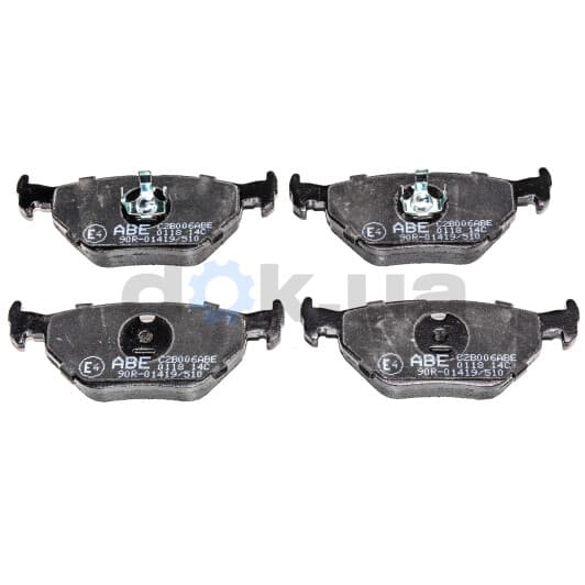 C2B006ABE ABE Тормозные колодки