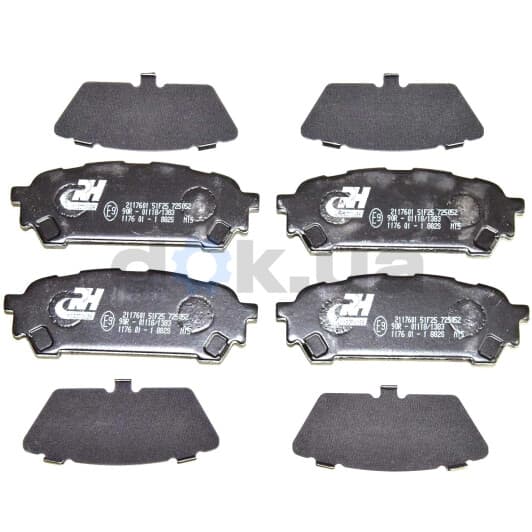 21176.01 Roadhouse Тормозные колодки