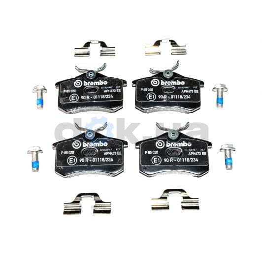 P 85 020 Brembo Тормозные колодки