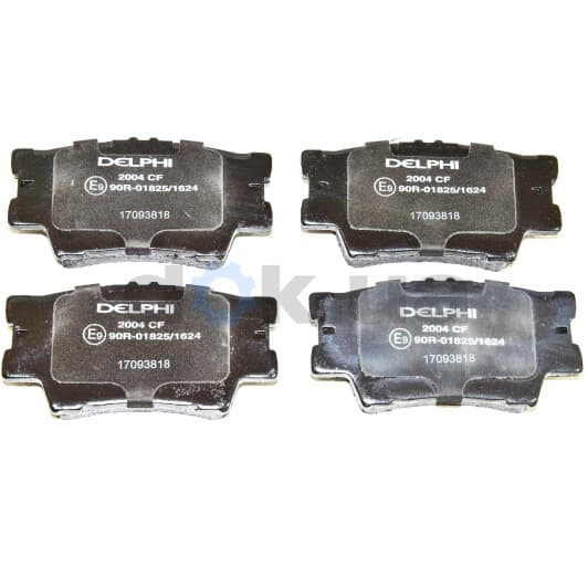 LP2004 Delphi Тормозные колодки